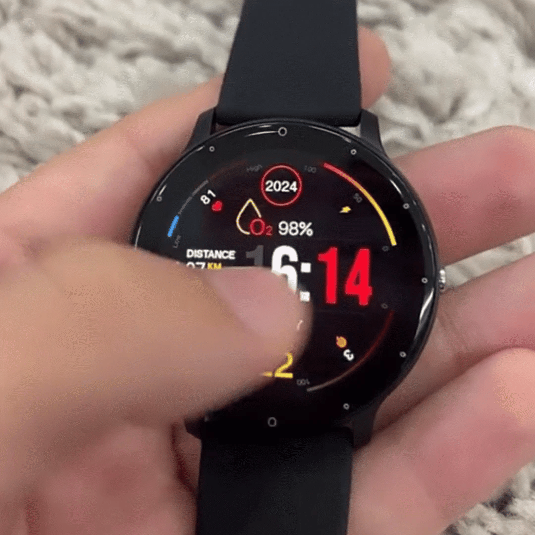 Montre intelligente ZL02C Pro élégante et avec haute performance de suivi de la santé pour homme et femme
