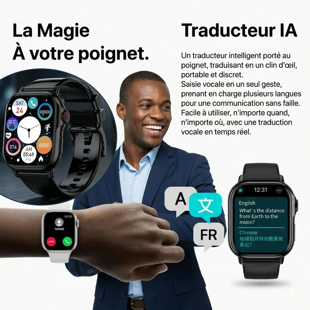 AI PowerWatch™ -L’intelligence artificielle au poignet